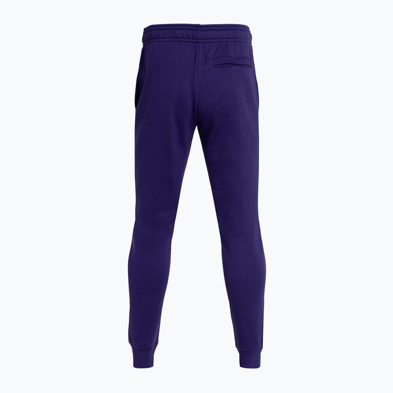 Under Armour pánské tréninkové kalhoty Rival Fleece Joggers navy blue 1357128 4