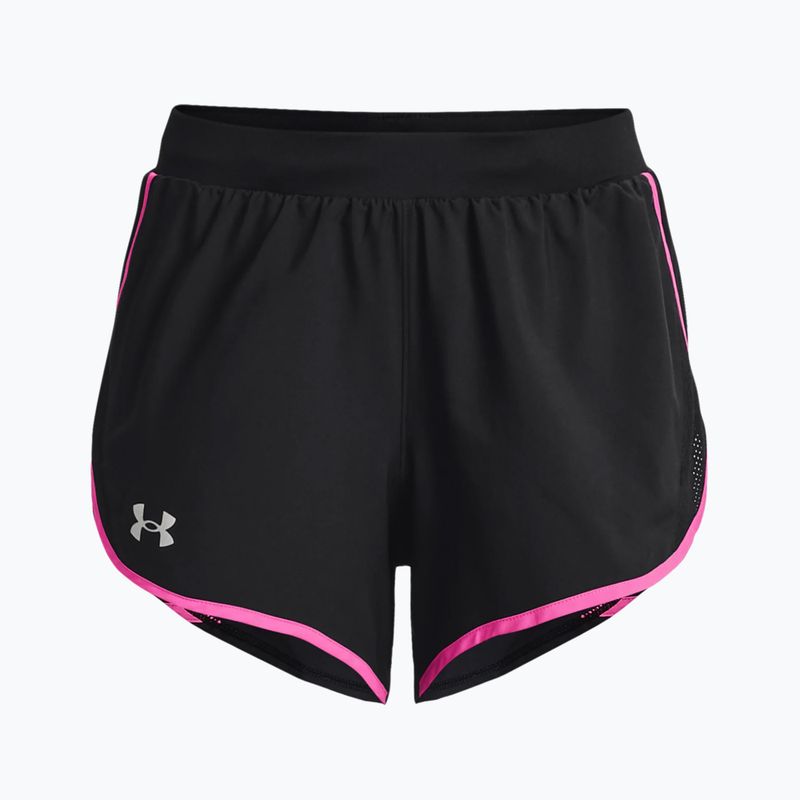 Dámské běžecké šortky Under Armour Fly By 2.0 black/pink 1350196 3