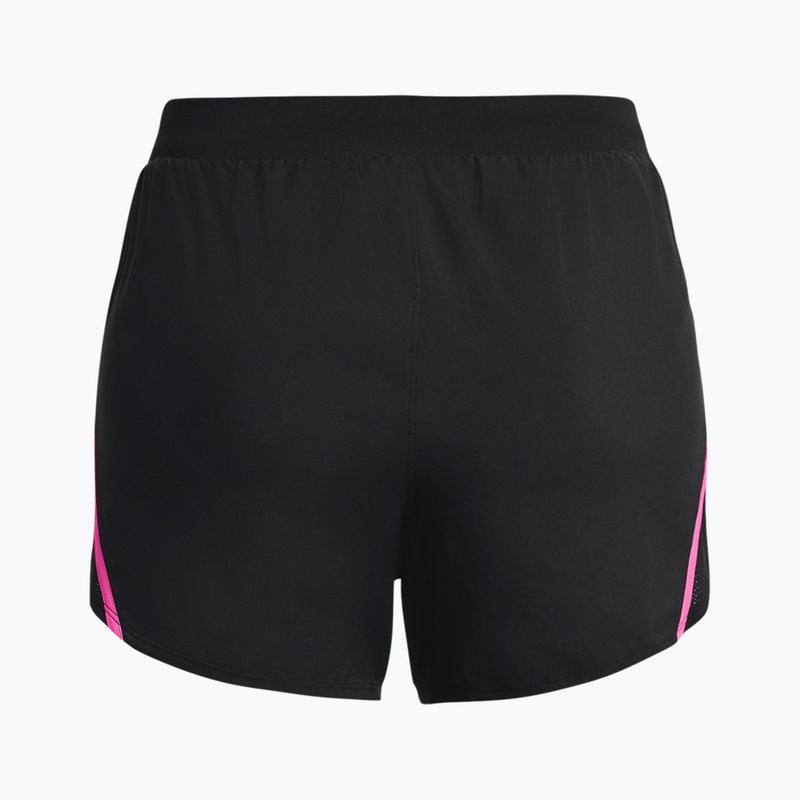 Dámské běžecké šortky Under Armour Fly By 2.0 black/pink 1350196 4