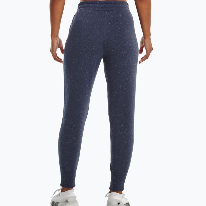 Dámské tréninkové kalhoty Under Armour Rival Fleece Joggers šedé 1356416 2