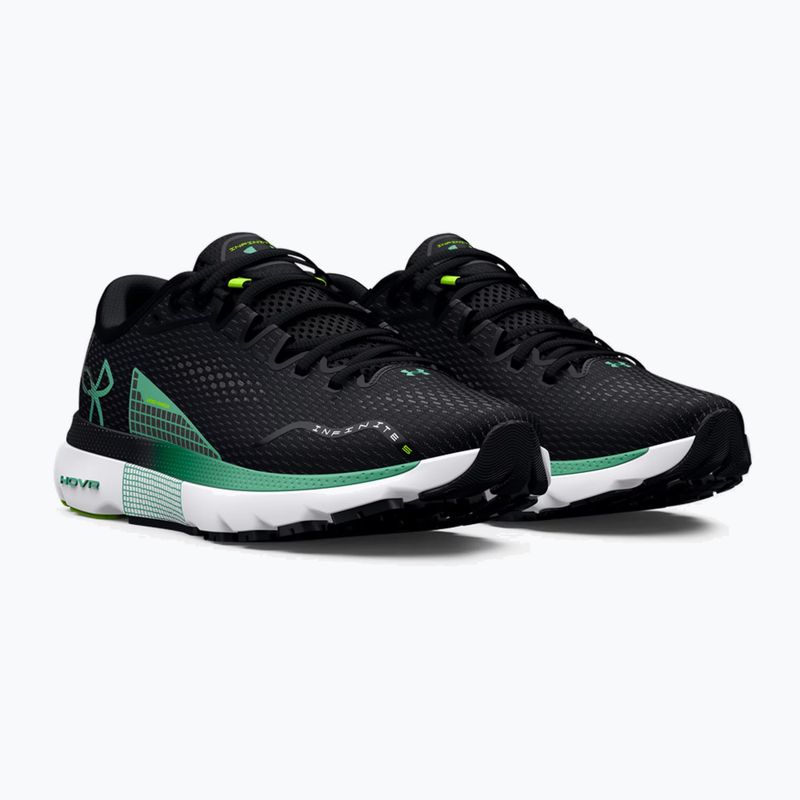 Under Armour Hovr Infinite 5 pánské běžecké boty black-green 3026545 12