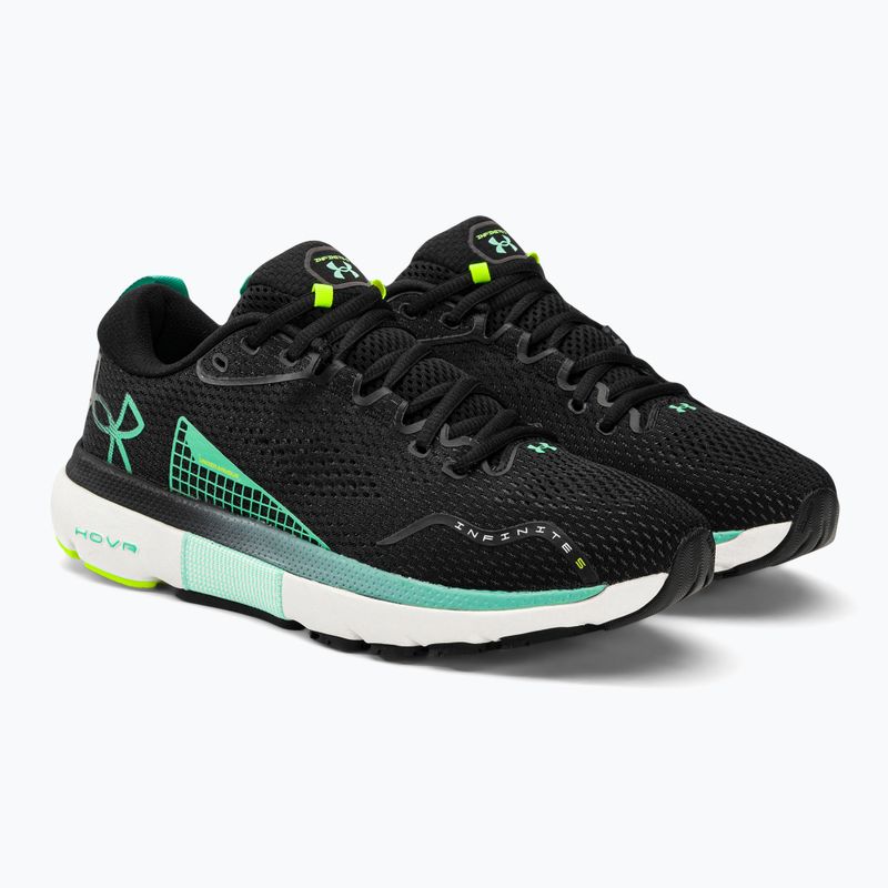 Under Armour Hovr Infinite 5 pánské běžecké boty black-green 3026545 5