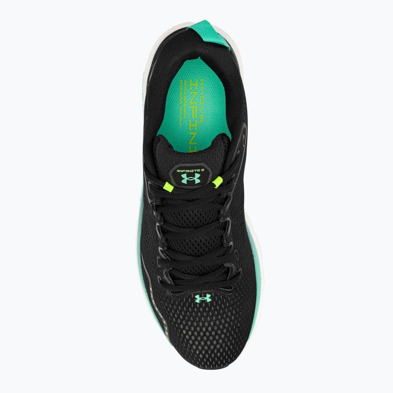 Under Armour Hovr Infinite 5 pánské běžecké boty black-green 3026545 7