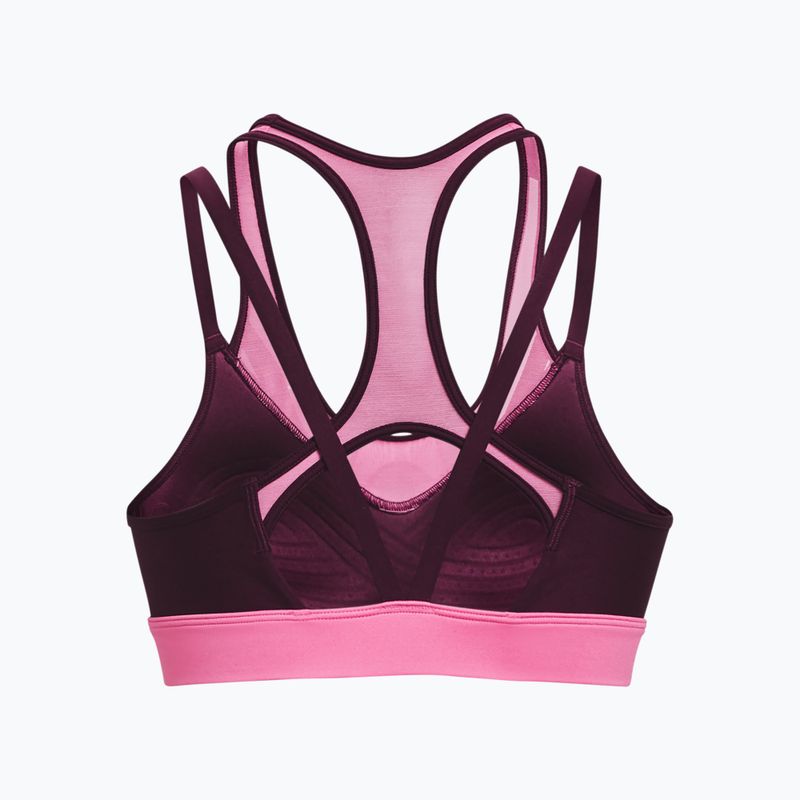 Under Armour Infinity Mesh Low fialová fitness podprsenka 1376886-572 2
