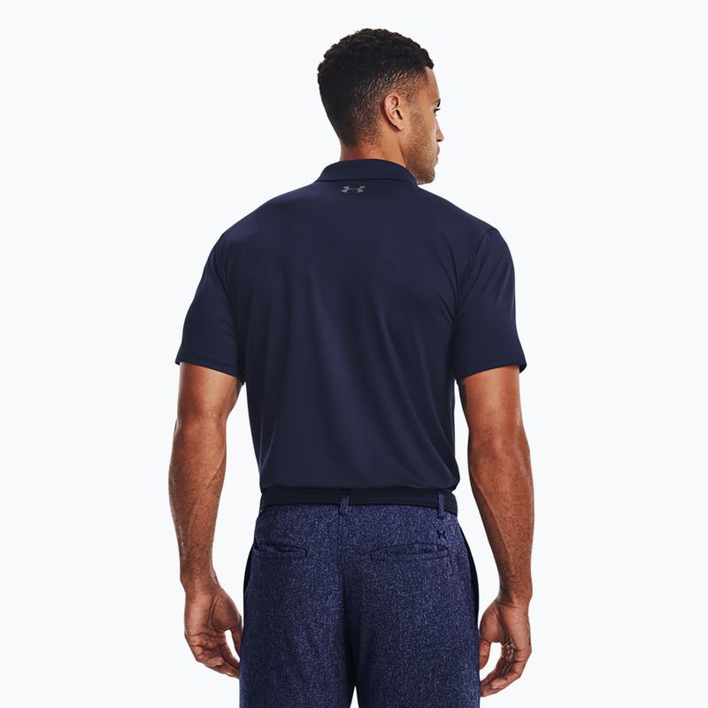 Pánské polo tričko Under Armour Matchplay Polo midnight navy/pitch gray 3
