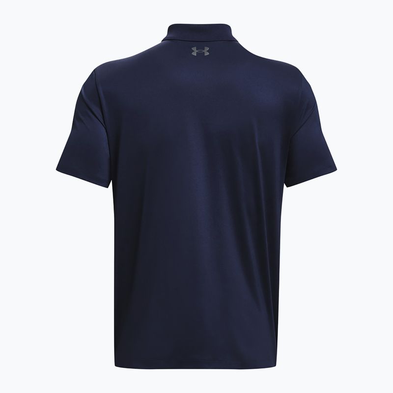 Pánské polo tričko Under Armour Matchplay Polo midnight navy/pitch gray 6