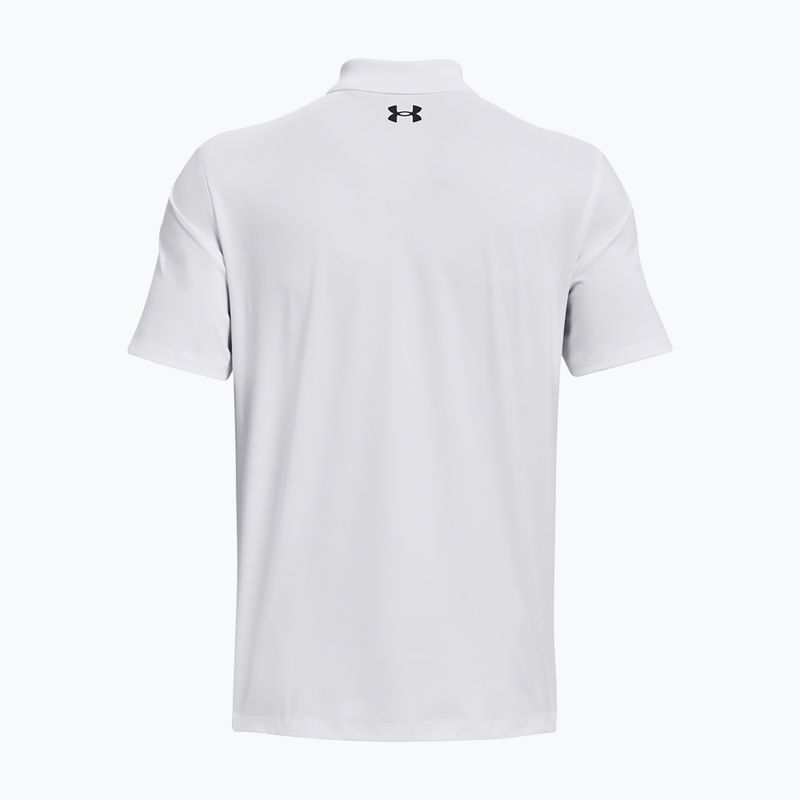 Pánské polo tričko Under Armour Matchplay Polo white/pitch gray 6