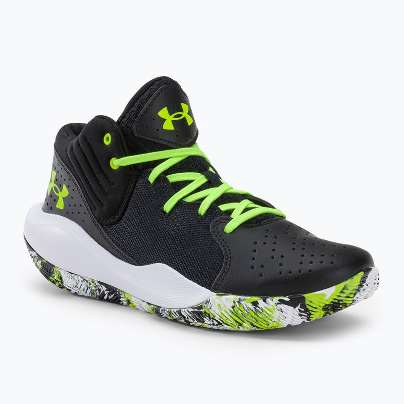 Pánské basketbalové boty Under Armour Jet '21 black and white 3024260