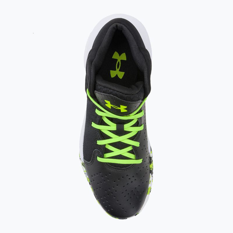 Pánské basketbalové boty Under Armour Jet '21 black and white 3024260 6
