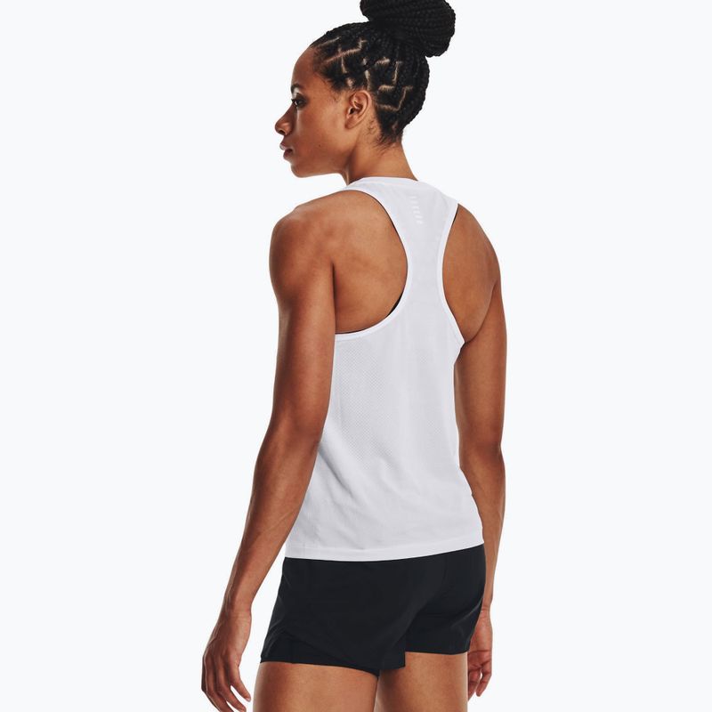 Dámské běžecké tričko Under Armour Seamless Stride Singlet white 1375697 2
