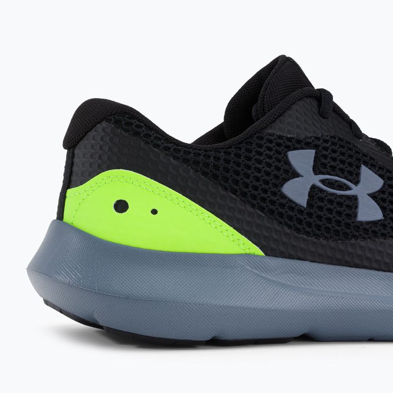 Pánské běžecké boty Under Armour Surge 3 black-green 3024883 8