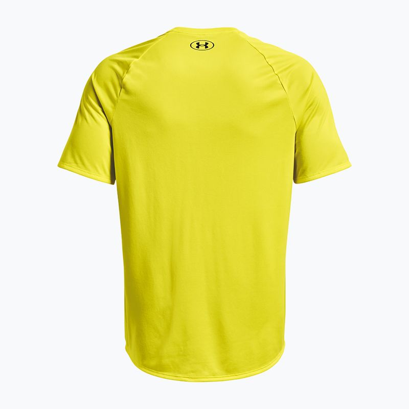 Under Armour Tech 2.0 SS pánské tréninkové tričko černé 1326413-799 6