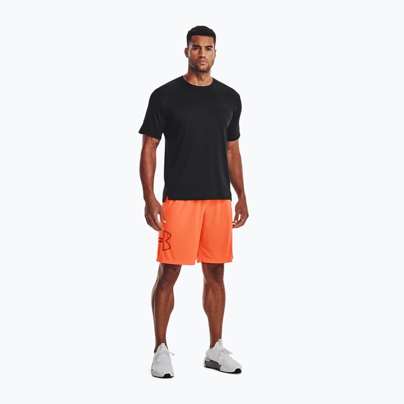 Pánské tréninkové šortky Under Armour Tech Graphic oranžové 1306443 3