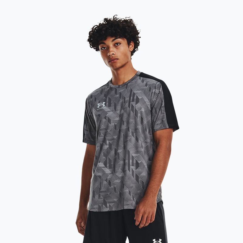 Under Armour pánské fotbalové tričko Challenger Training Top šedé 1365408-015 3