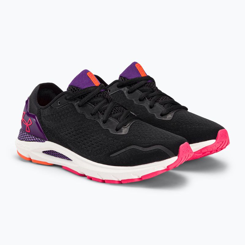 Dámské běžecké boty Under Armour W Hovr Sonic 6 black / galaxy purple / pink shock 3026128 4