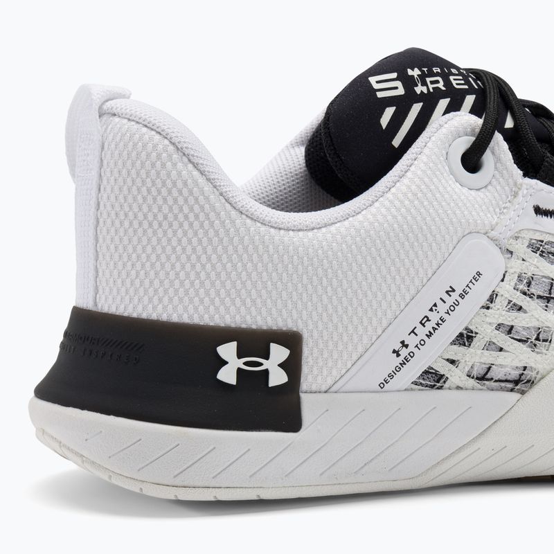 Pánské tréninkové boty Under Armour Tribase Reign 5 white/black/white 9