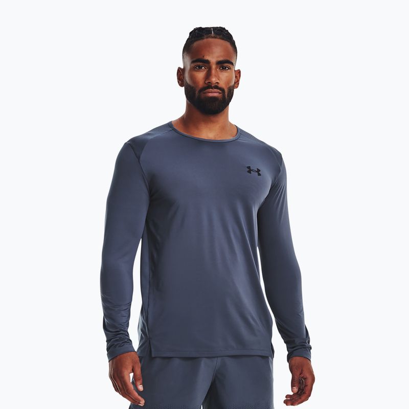 Pánské tričko Under Armour Armourprint grey training longsleeve 1376787