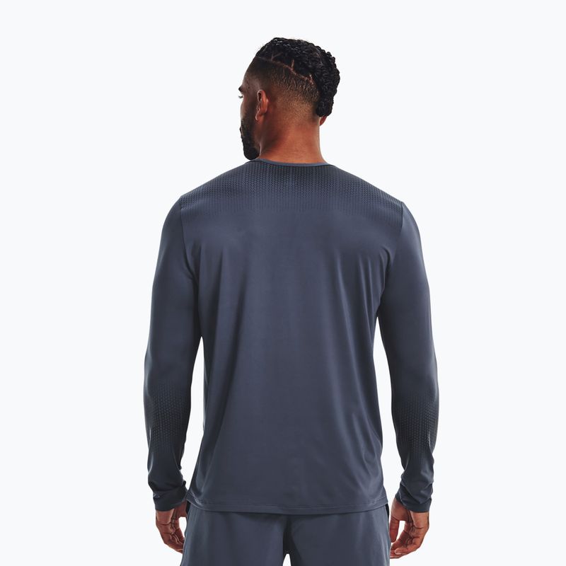 Pánské tričko Under Armour Armourprint grey training longsleeve 1376787 2