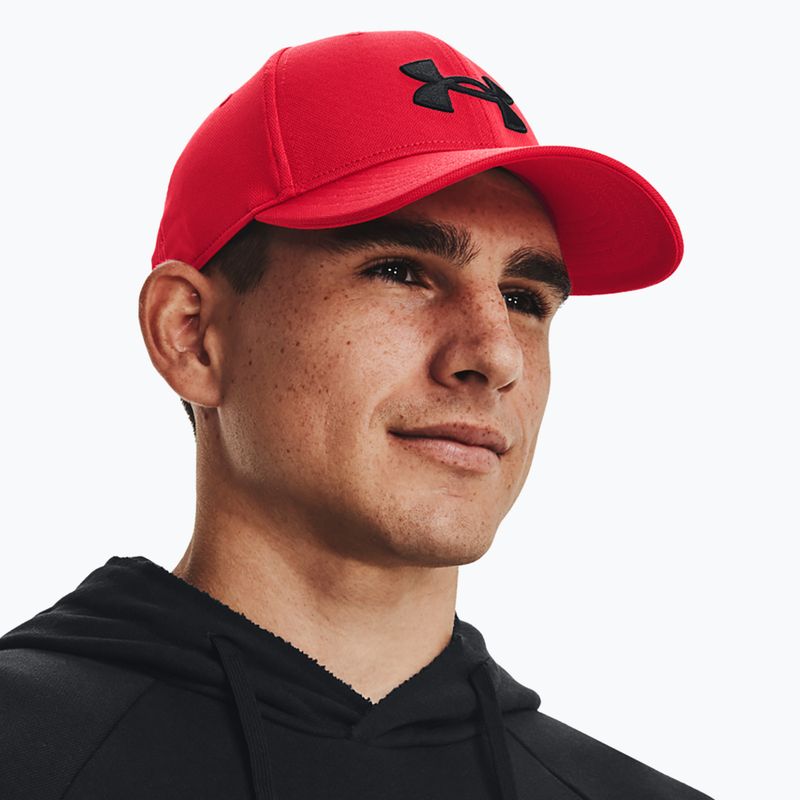 Under Armour Blitzing Adj pánská baseballová čepice červená 1376701 5