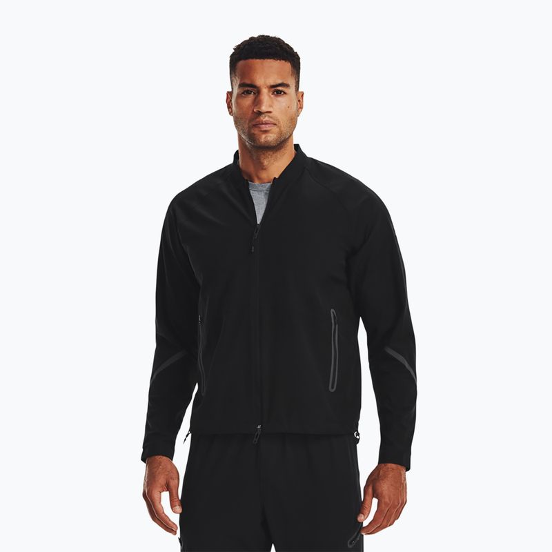 Under Armour Unstoppable Bomber pánská tréninková bunda černá 1377170