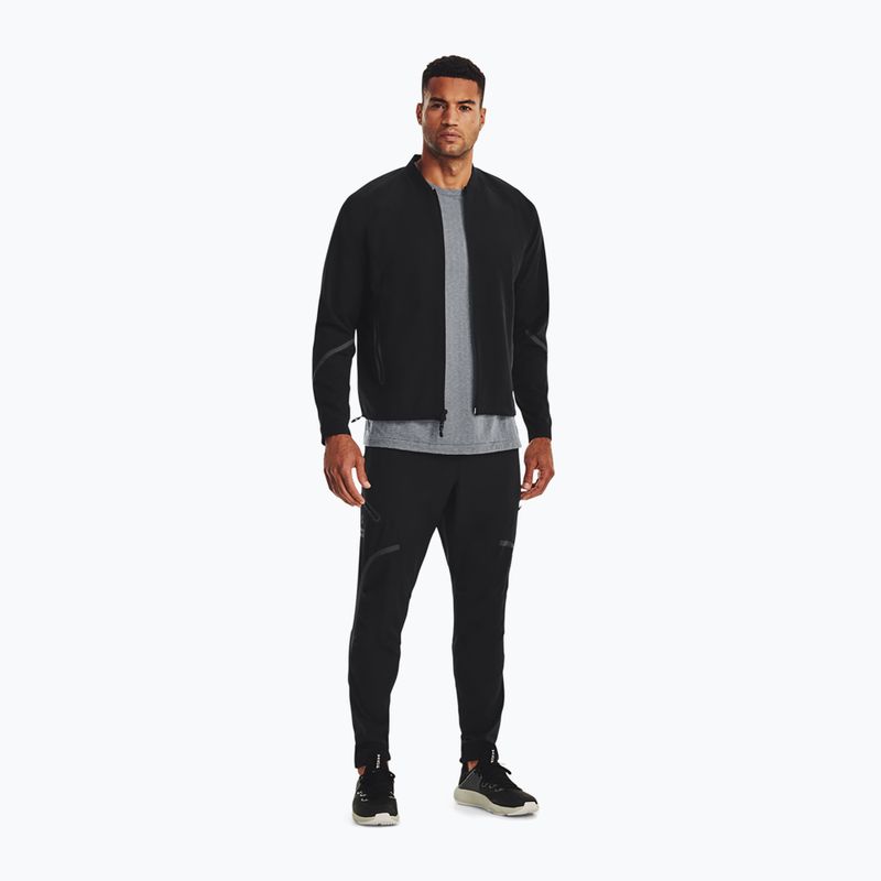 Under Armour Unstoppable Bomber pánská tréninková bunda černá 1377170 2