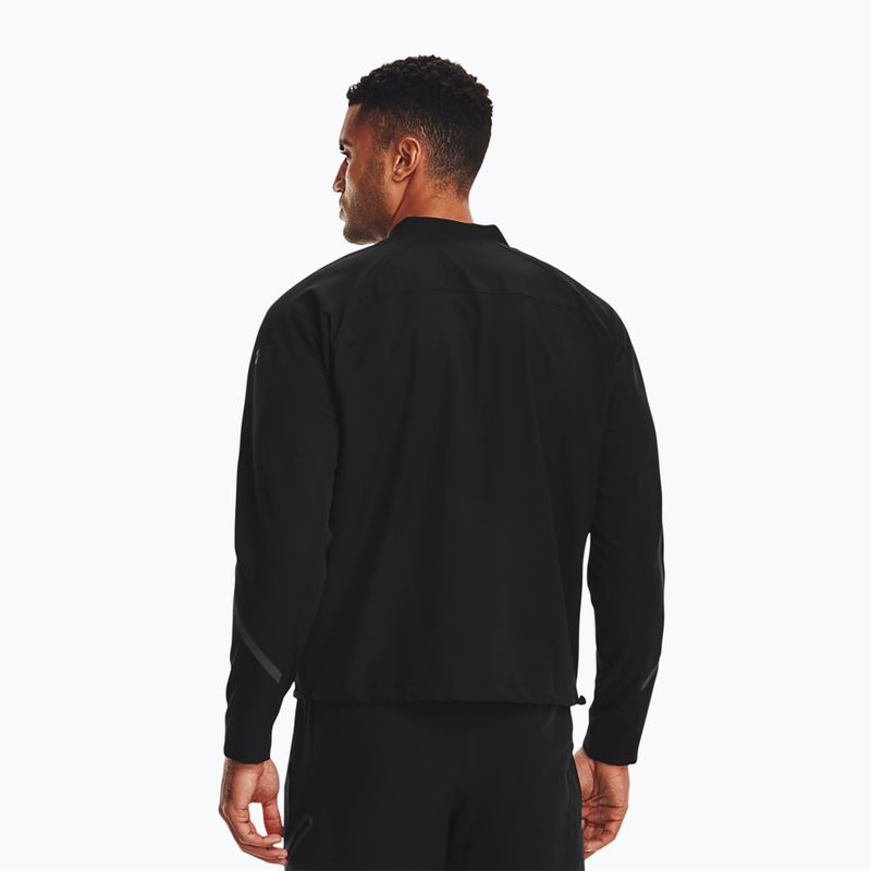 Under Armour Unstoppable Bomber pánská tréninková bunda černá 1377170 3
