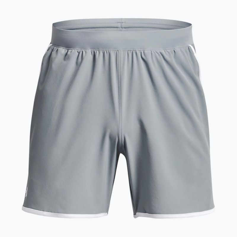 Under Armour Hiit Woven šedé pánské tréninkové šortky 1377027-465 4
