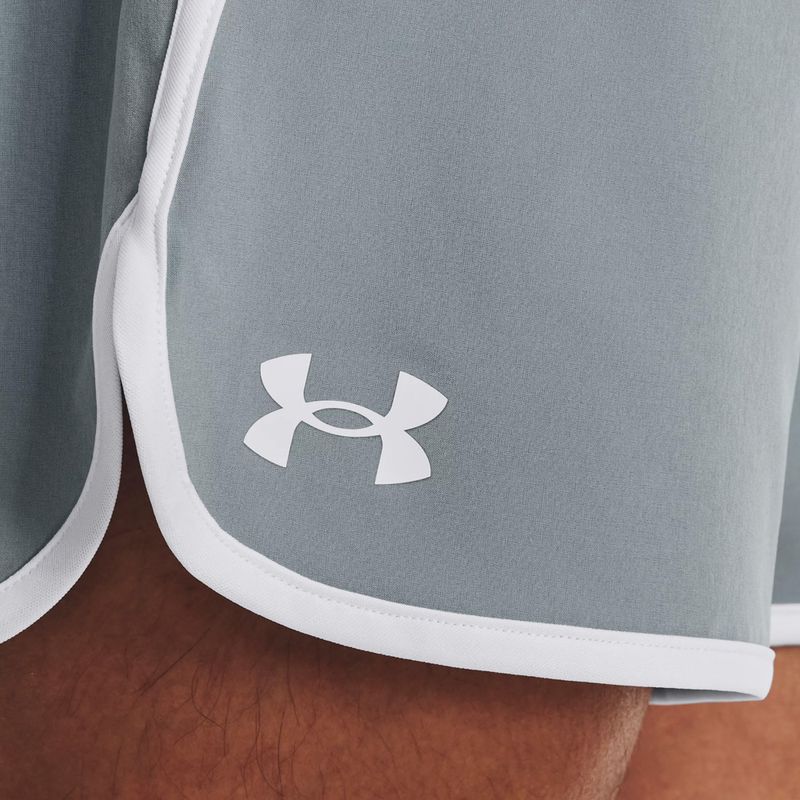 Under Armour Hiit Woven šedé pánské tréninkové šortky 1377027-465 3
