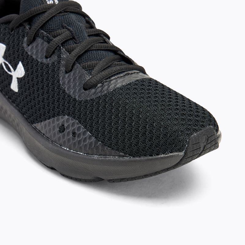 Dámské běžecké boty  Under Armour Charged Pursuit 3 black/black/metallic silver 7