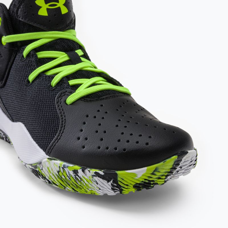 Dětské basketbalové boty Under Armour GS Jet '21 black-green 3024794 8
