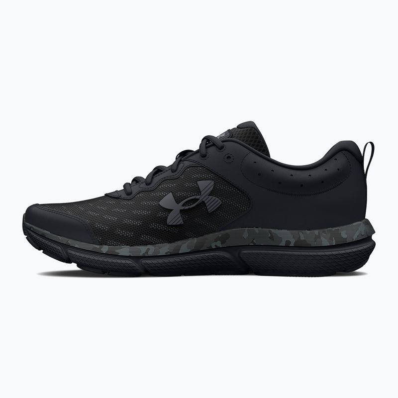 Pánské běžecké boty Under Armour Charged Assert 10 Camo black/black/pitch gray 2