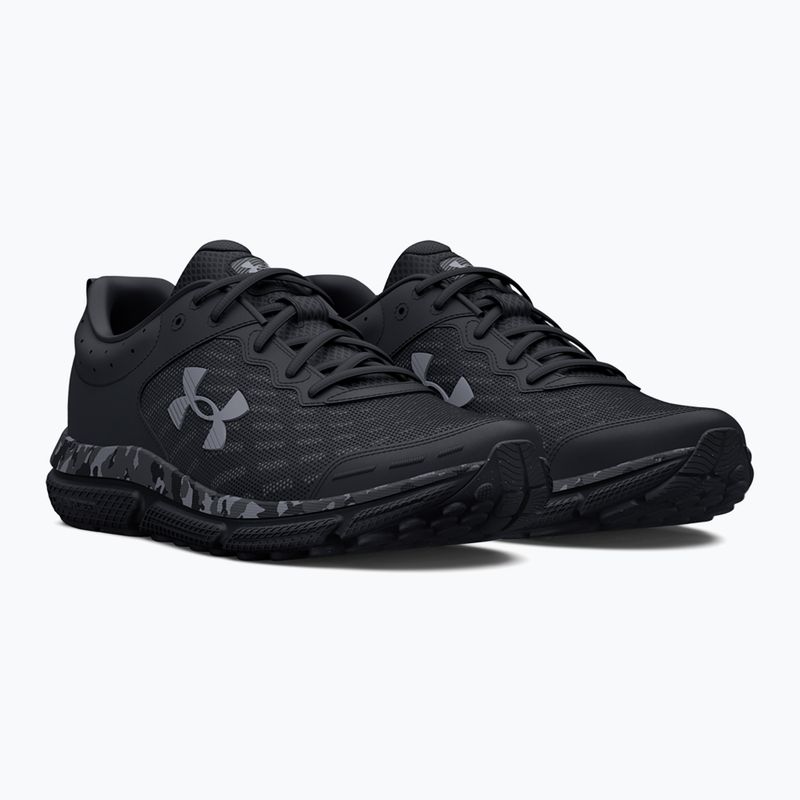 Pánské běžecké boty Under Armour Charged Assert 10 Camo black/black/pitch gray 3