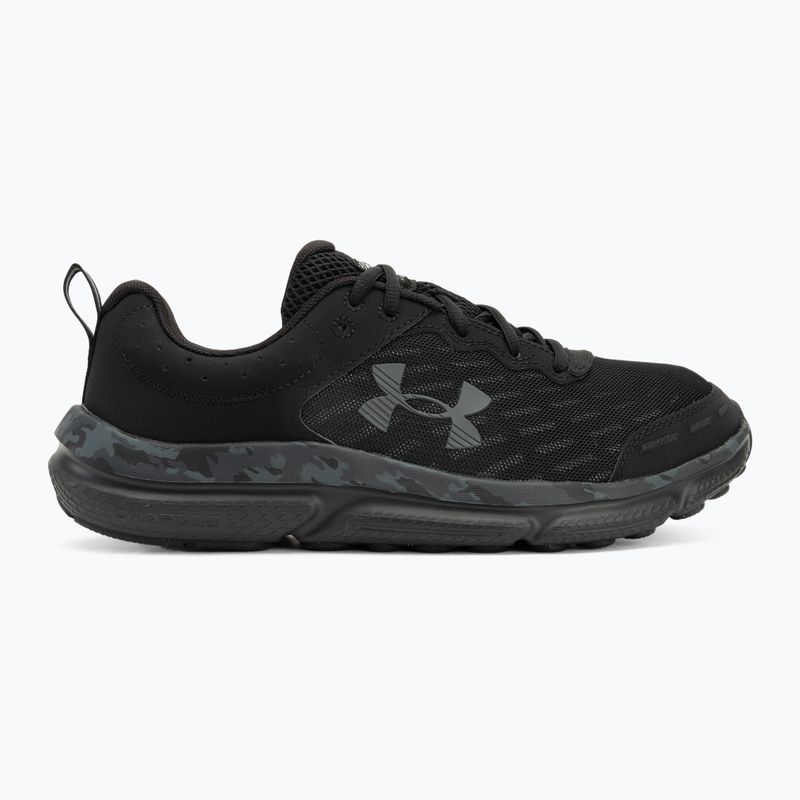 Pánské běžecké boty Under Armour Charged Assert 10 Camo black/black/pitch gray 2