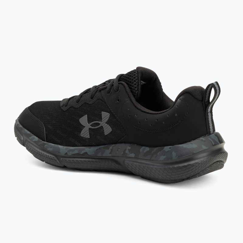 Pánské běžecké boty Under Armour Charged Assert 10 Camo black/black/pitch gray 3