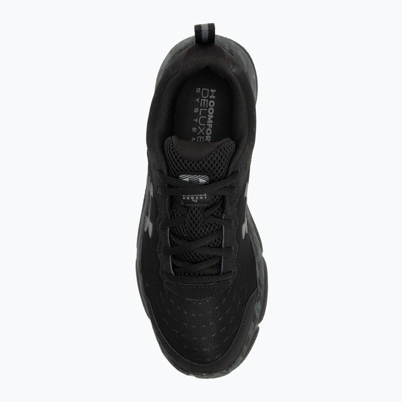 Pánské běžecké boty Under Armour Charged Assert 10 Camo black/black/pitch gray 5