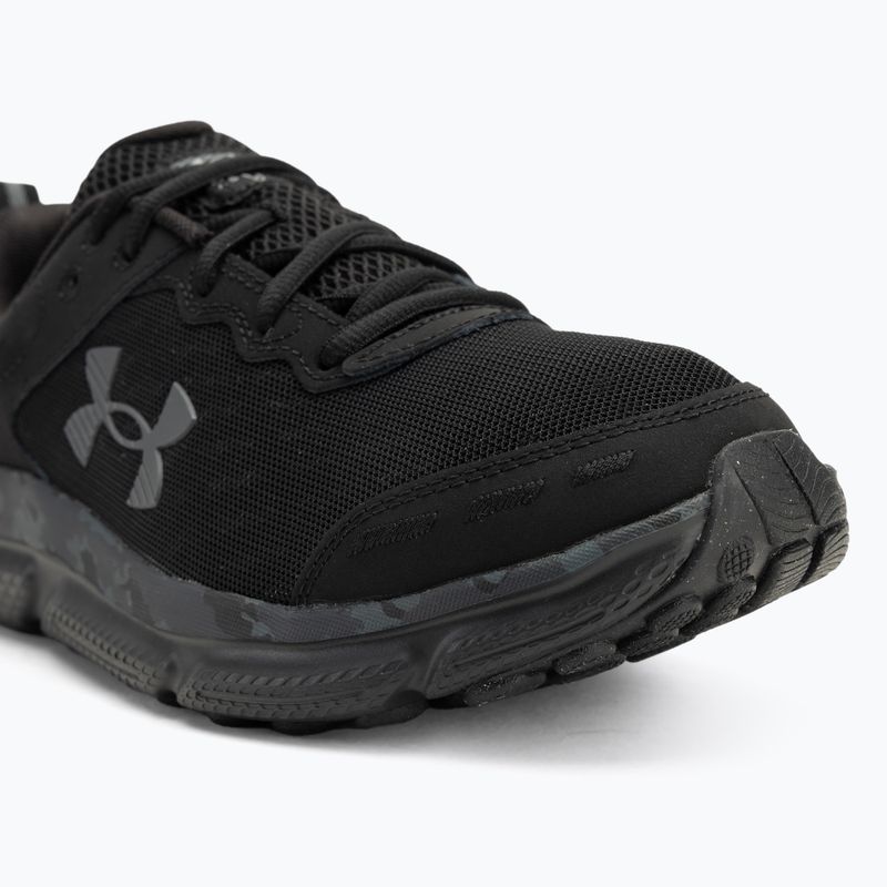 Pánské běžecké boty Under Armour Charged Assert 10 Camo black/black/pitch gray 7