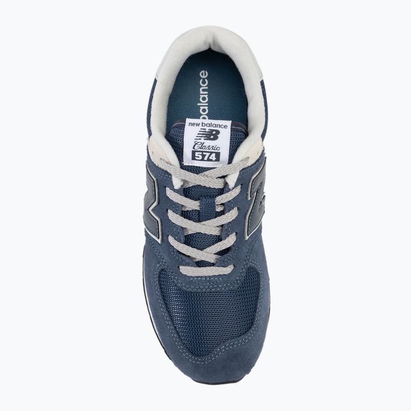 Dětské boty New Balance 574's V1 navy 5