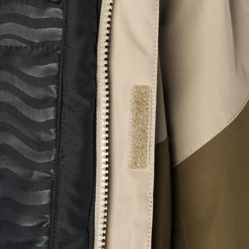 Pánská snowboardová bunda Volcom L Ins Gore-Tex hnědo-béžová G0452302 3