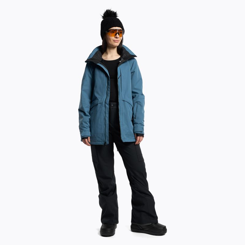 Dámská snowboardová bunda Volcom Shelter 3D Stretch modrá H0452210 2