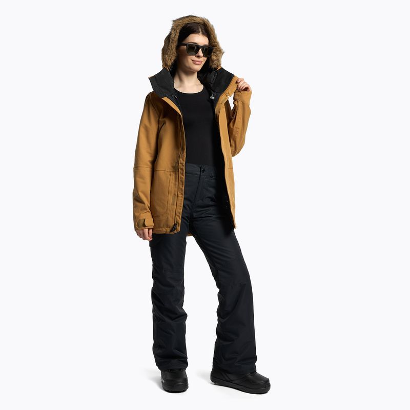 Dámská snowboardová bunda Volcom Shadow Ins Caramel H0452306 2