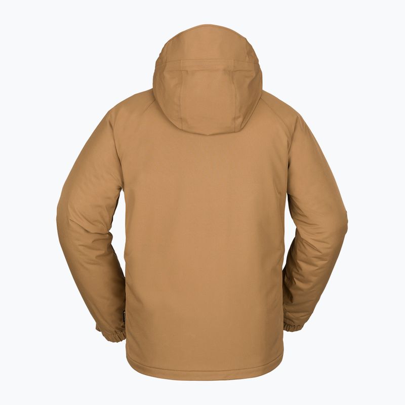 Pánská snowboardová bunda Volcom Dua Ins Gore Caramel G0452303 2