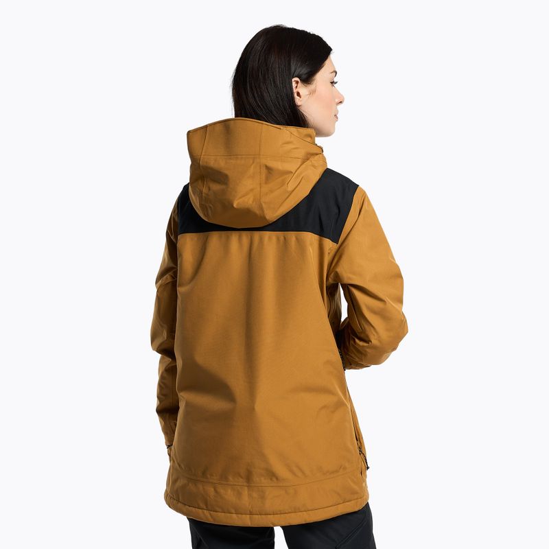 Dámská snowboardová bunda Volcom Ell Ins Gore-Tex Caramel H0452302 3
