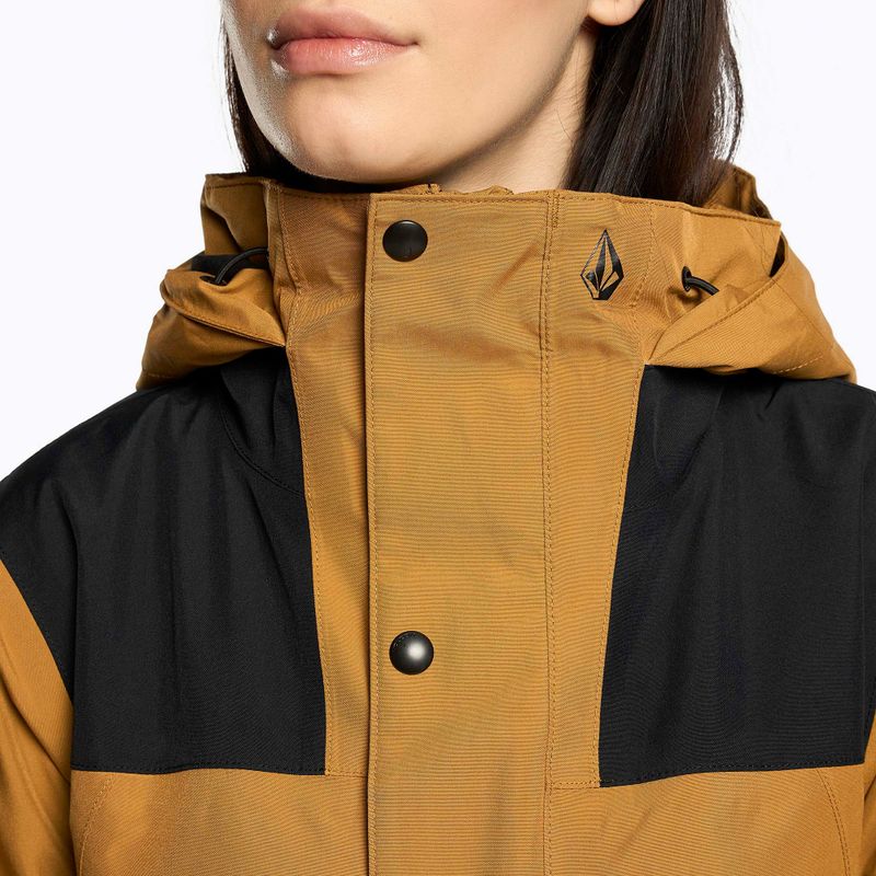 Dámská snowboardová bunda Volcom Ell Ins Gore-Tex Caramel H0452302 5