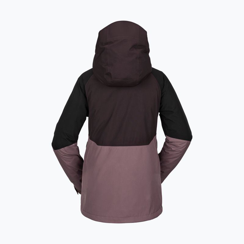 Volcom Aris Ins Gore hnědá/černá snowboardová bunda H0452311 8