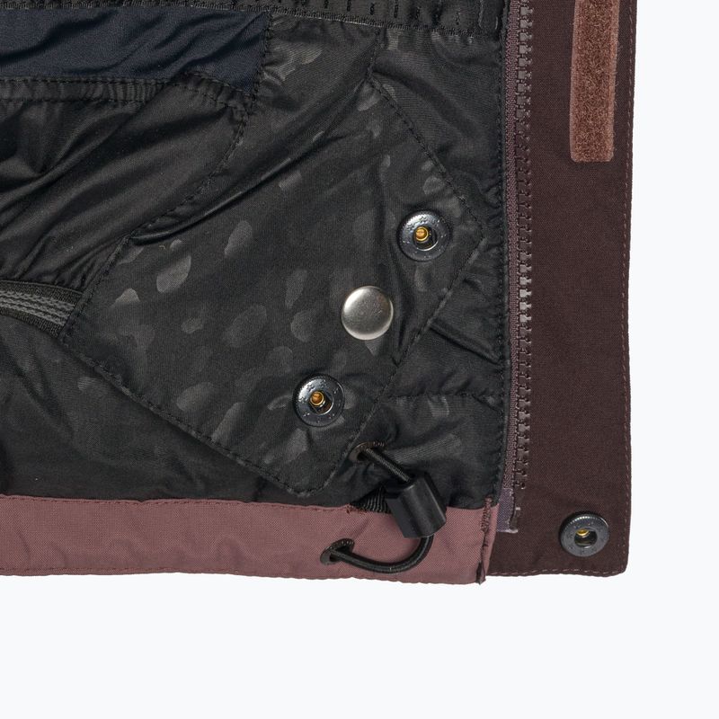 Volcom Aris Ins Gore hnědá/černá snowboardová bunda H0452311 6
