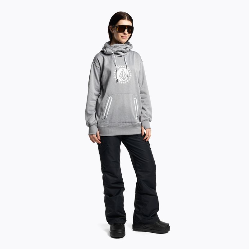 Dámská mikina Volcom Spring Shred Hoody šedá H4152303 2