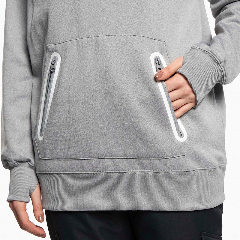Dámská mikina Volcom Spring Shred Hoody šedá H4152303 6