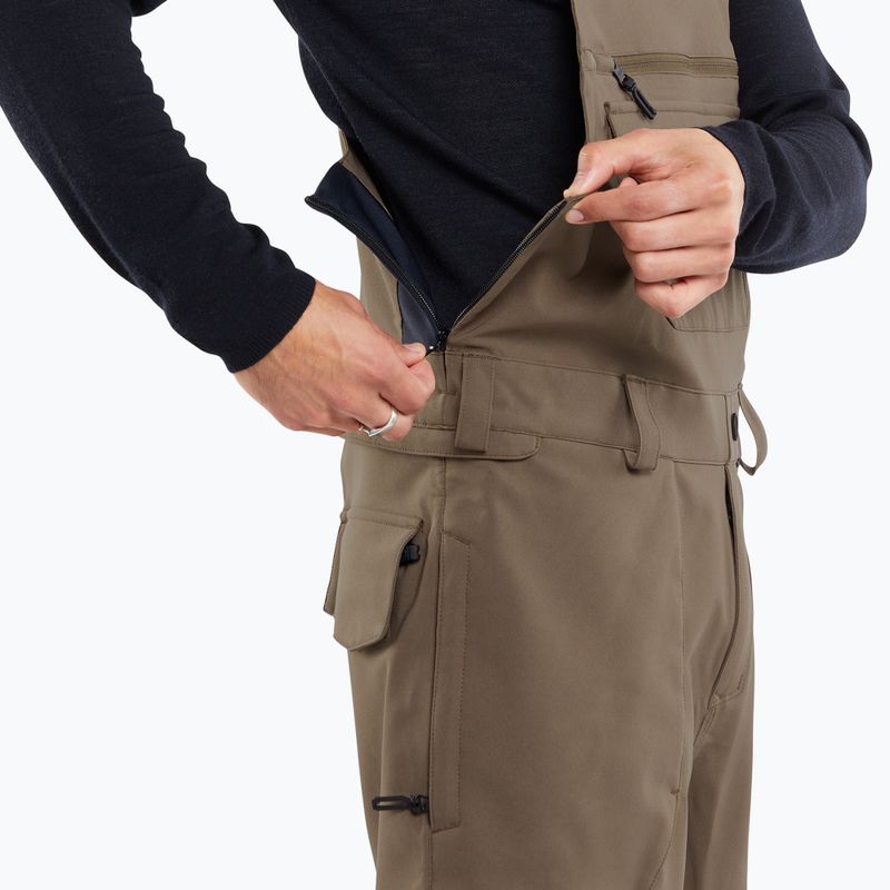 Pánské snowboardové kalhoty Volcom Roan Bib Overall teak 5