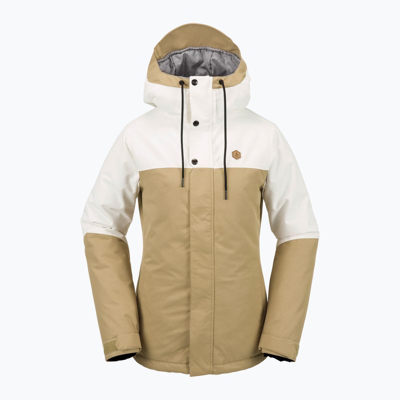 Dámská snowboardová bunda Volcom Bolt Ins dark khaki 4