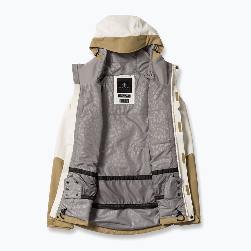 Dámská snowboardová bunda Volcom Bolt Ins dark khaki 6